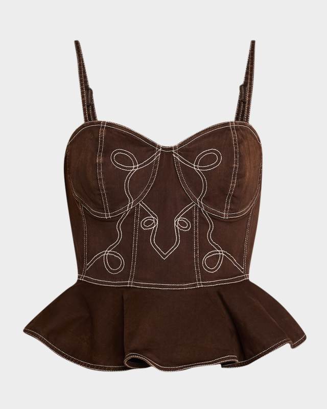 Tabitha Peplum Top